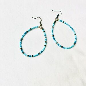 Hundred percent handmade earrings